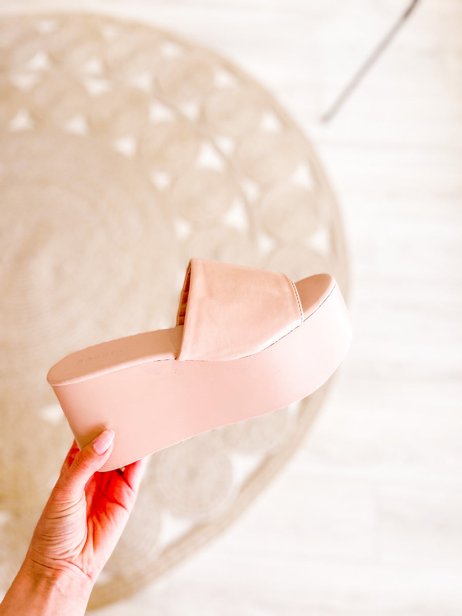 Cactus Platform Slide – Moonstone Clothing Boutique