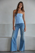 Load image into Gallery viewer, Sweetheart Tube Top - Baby Blue
