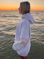 Load image into Gallery viewer, Jennie Quilted Embroidered Hoodie -Sunkissed Coconut
