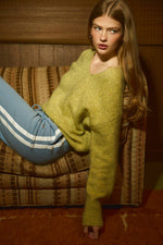 Load image into Gallery viewer, Chartreuse Sweater

