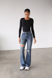 Andi High Rise Flare Denim