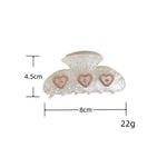 Load image into Gallery viewer, Sweetie Hair Claw - White
