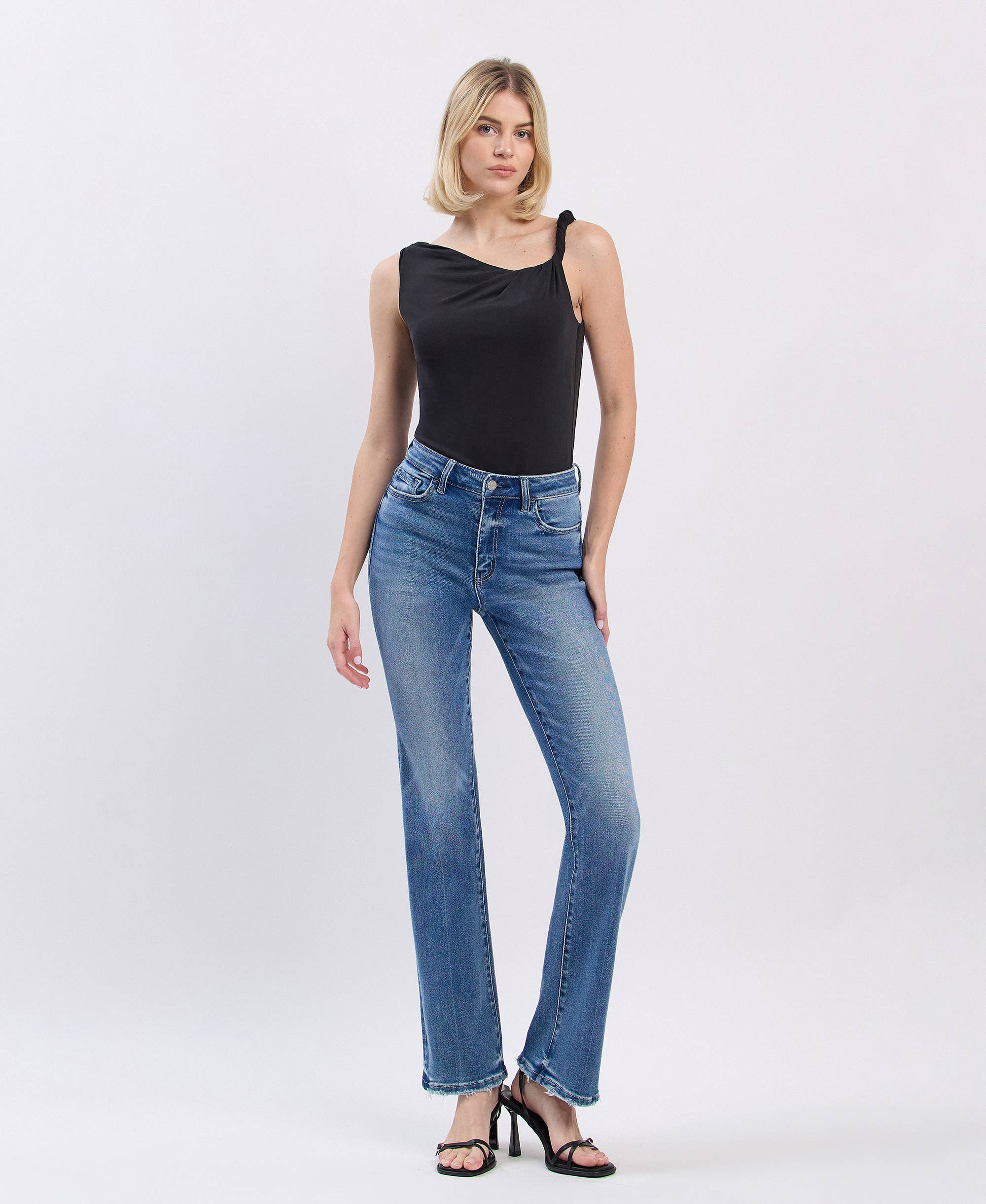 High Rise Bootcut Allison Jean - Vervet