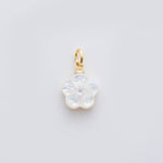 Load image into Gallery viewer, Seashell Daisy Charm
