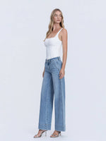 Load image into Gallery viewer, Understanding Mid Rise Trouser Denim: Flying Monkey

