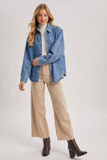 Load image into Gallery viewer, Demi Denim Shirt
