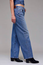 Load image into Gallery viewer, Haley Low Waist Jean: Hidden Jeans
