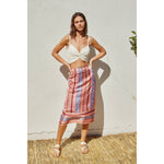 Load image into Gallery viewer, Breath Deeper Midi Skirt
