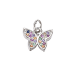 Load image into Gallery viewer, Butterfly Prism Charm - Silver
