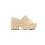 Load image into Gallery viewer, Ashlyn Rattan Platform Sandal
