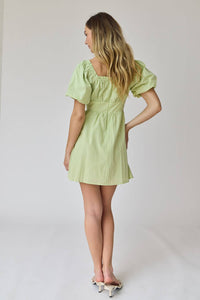 Camila Puff Sleeve Mini Dress