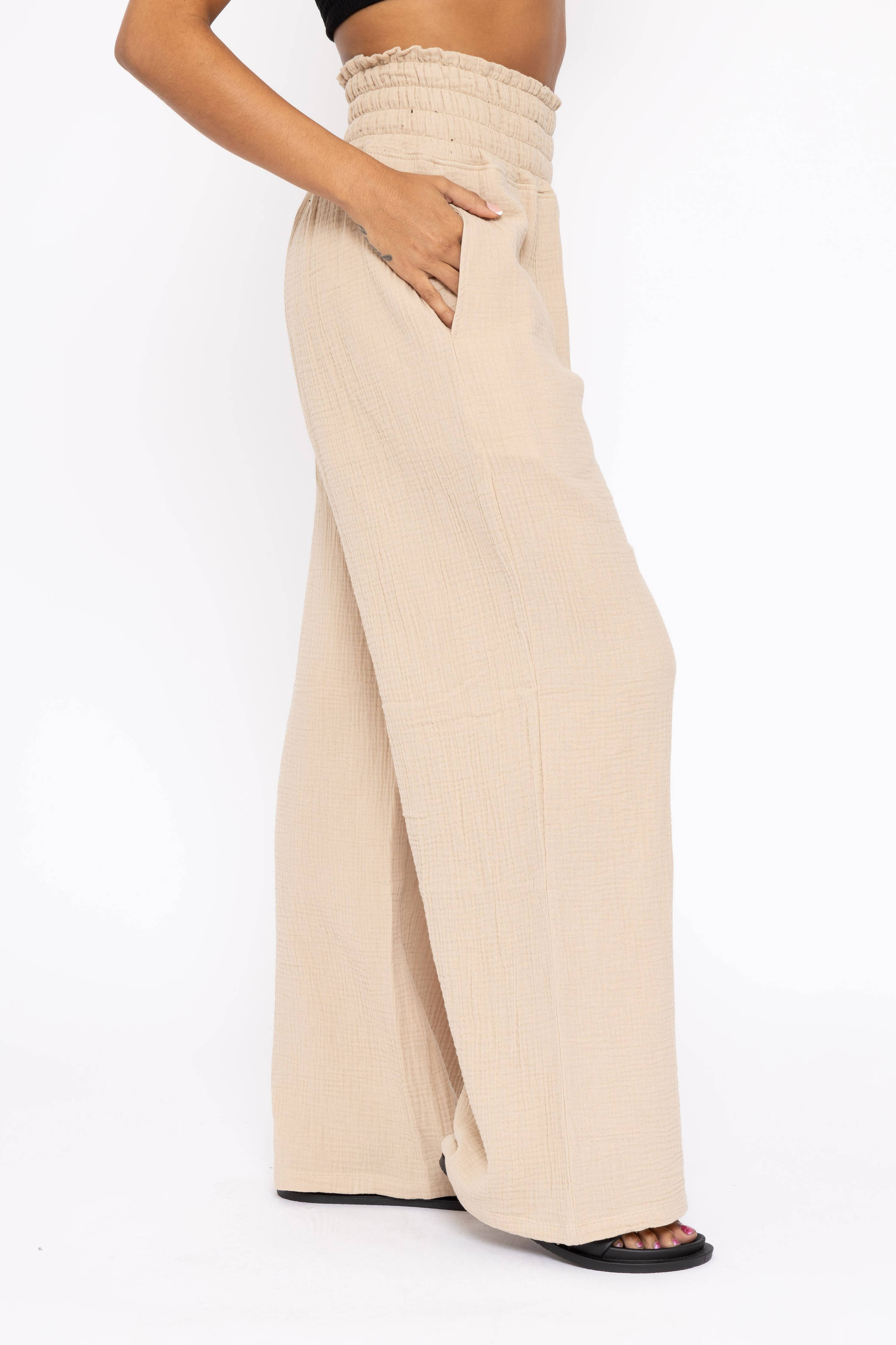 Genovia Pant - Taupe