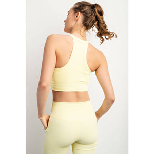 Workout Tank - Lemon