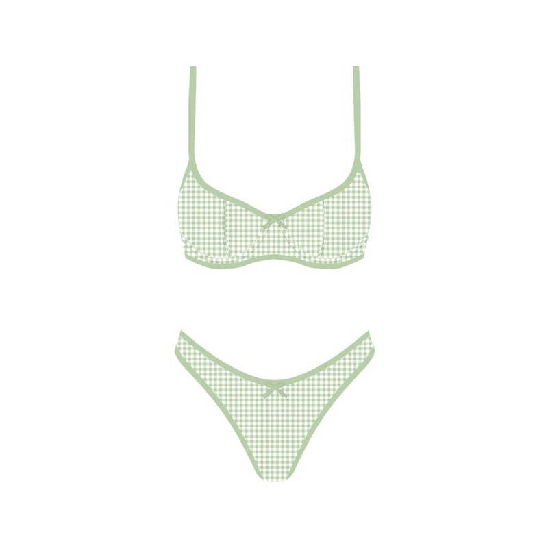 Seaside Picnic Bikini Top