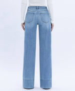 Load image into Gallery viewer, High Rise Wide Leg Jean - Vervet
