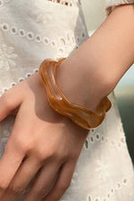 Load image into Gallery viewer, Kate Acrylic Wavy Bangle
