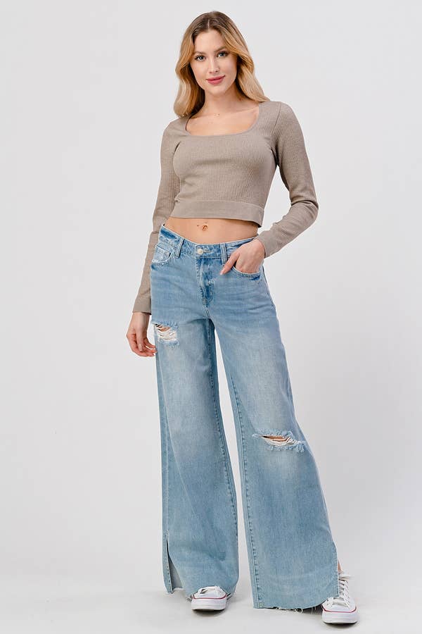 Peony Skater Jean