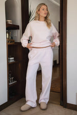 Load image into Gallery viewer, Lani Cloud Sweatpants - Pale Pink
