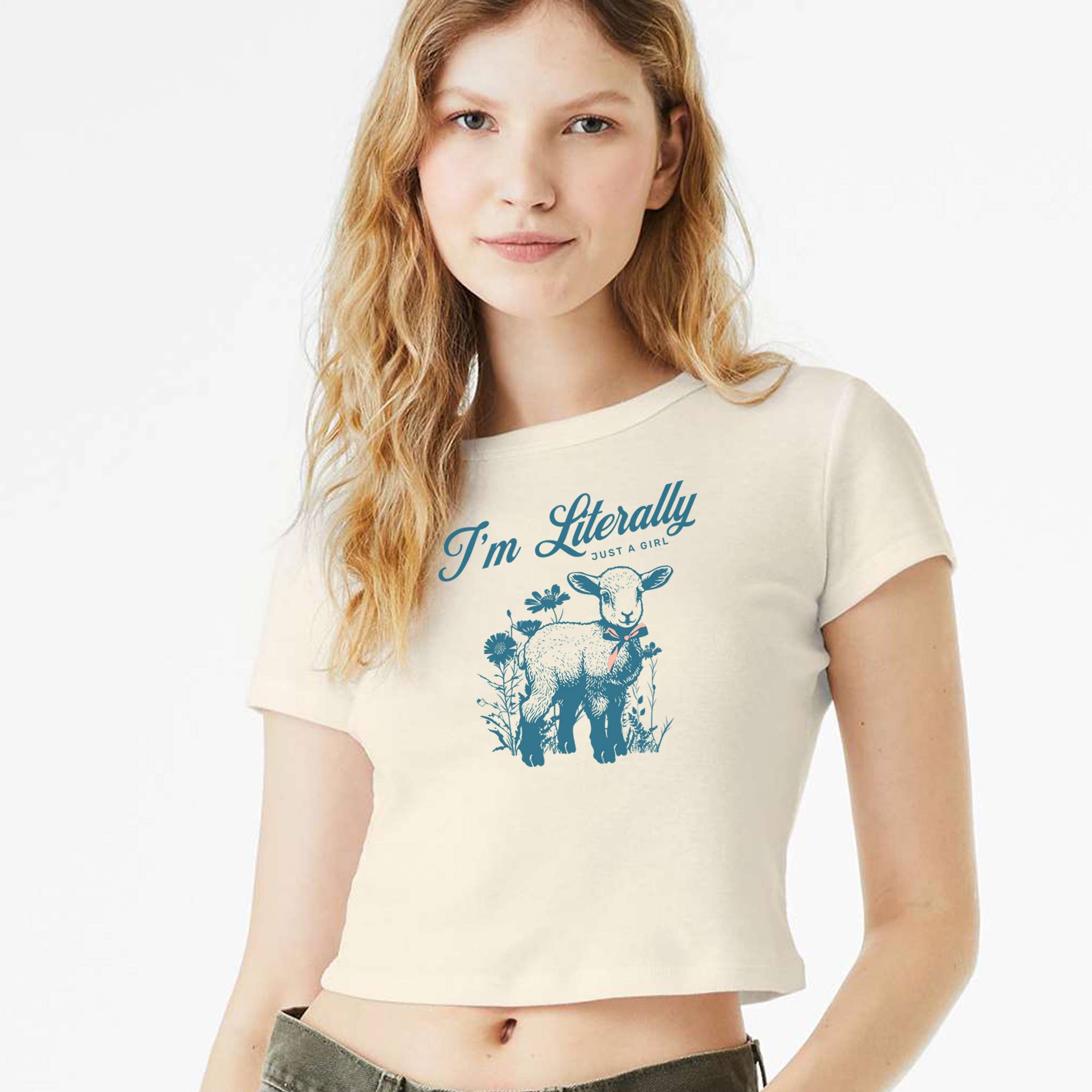 Just a Girl Baby Tee