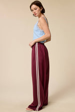 Load image into Gallery viewer, Logan Track Pant: Burgundy
