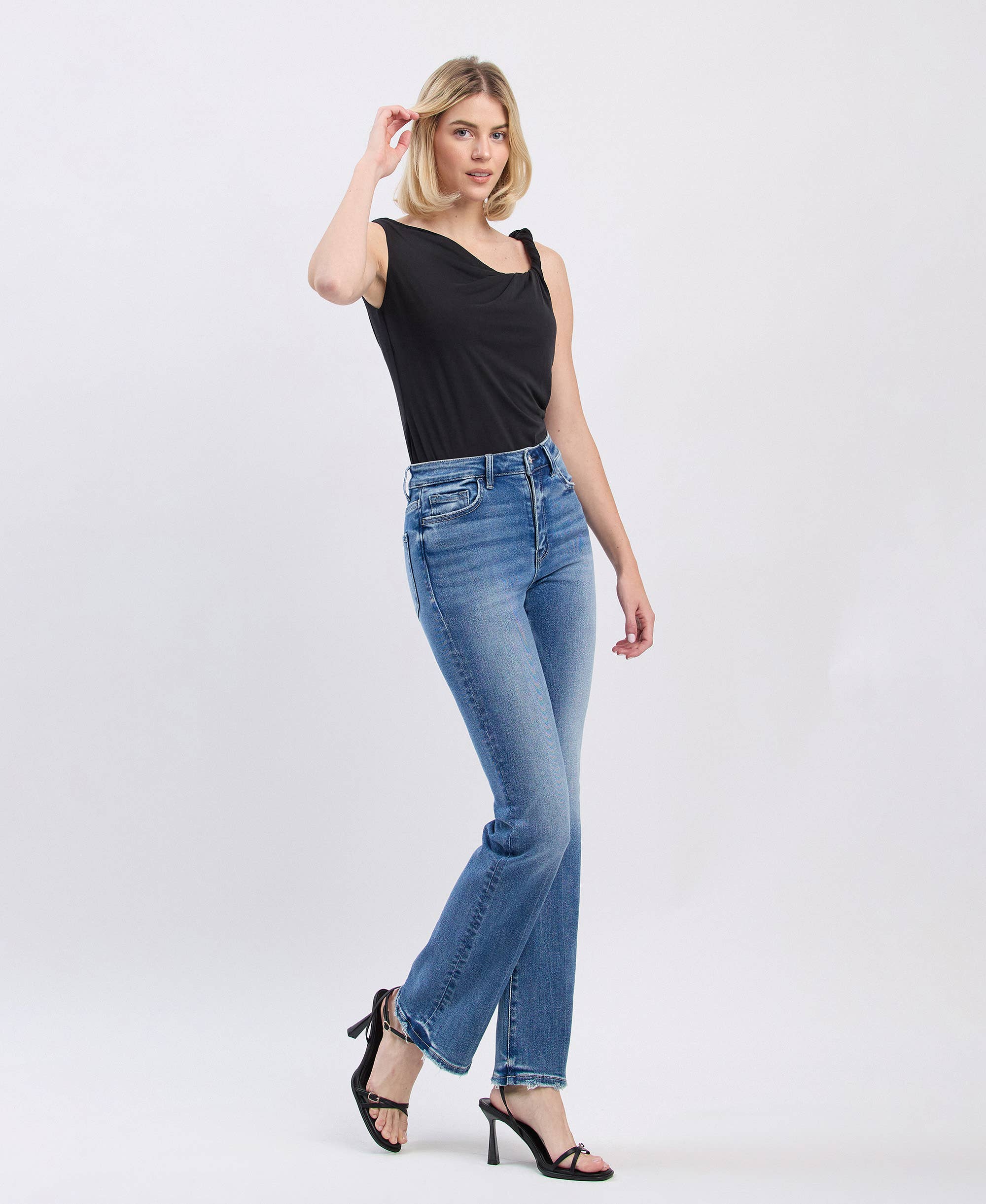 High Rise Bootcut Allison Jean - Vervet