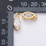 Load image into Gallery viewer, Heart &amp; Marquise Solitaire Charms
