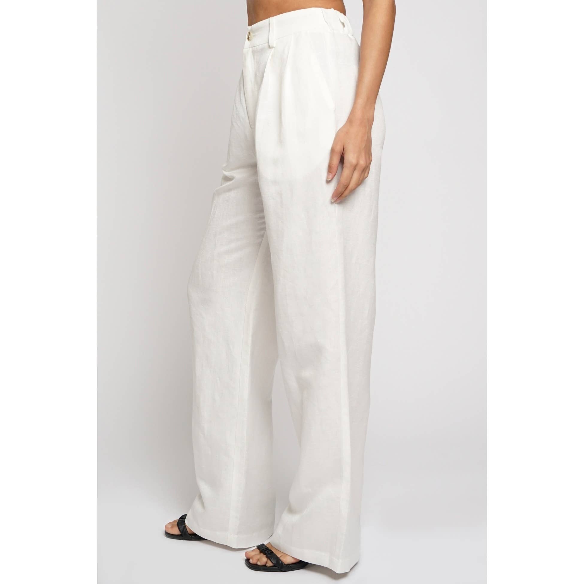 Work Day Pant - White