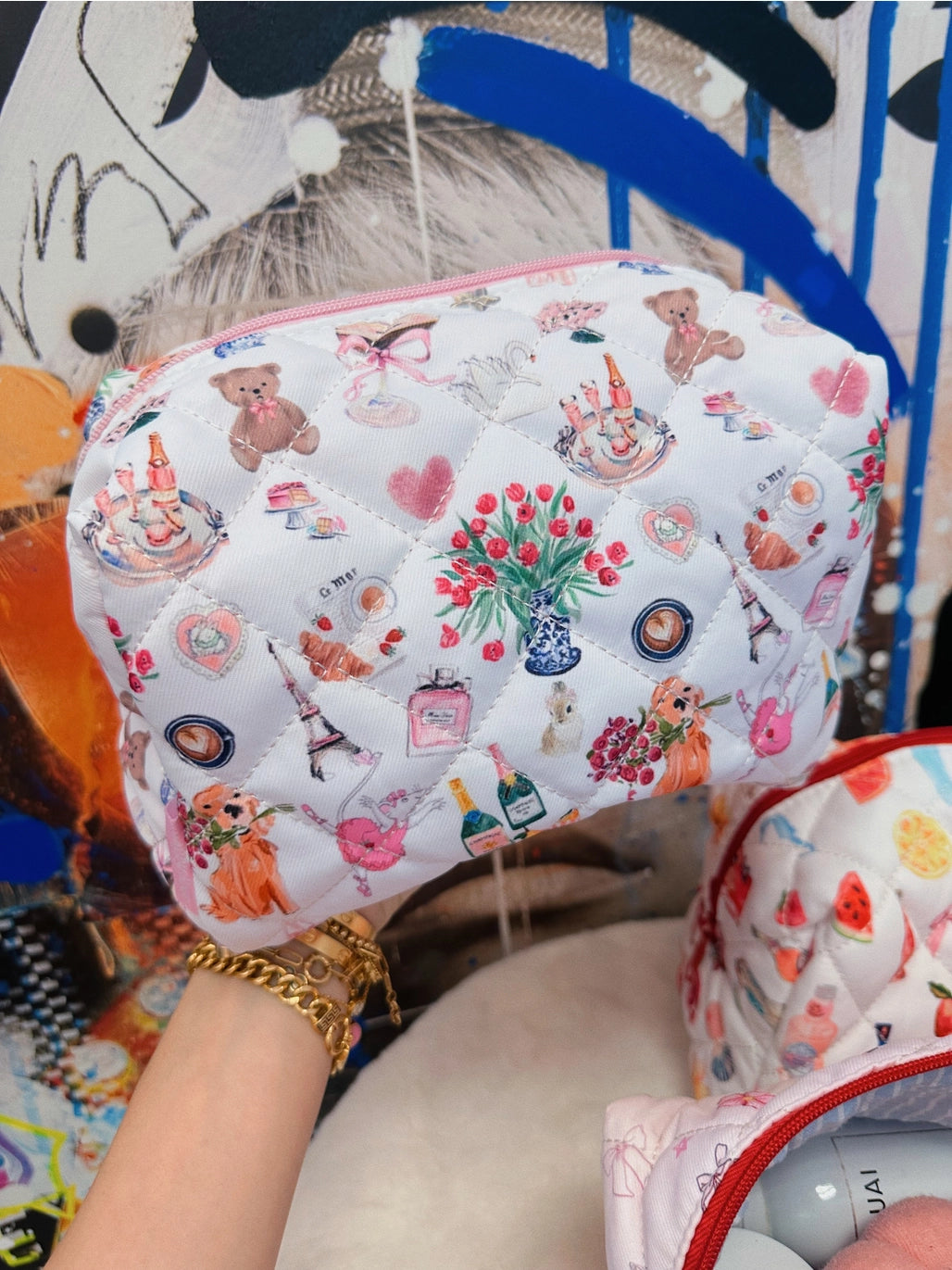 Paris Makeup Bag