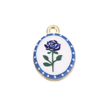Load image into Gallery viewer, Blue Rose Charm
