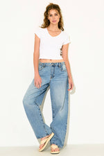 Load image into Gallery viewer, Logan Baggy Jean: Hidden Jeans
