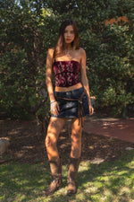 Load image into Gallery viewer, Mills Mid Waist Denim Skirt
