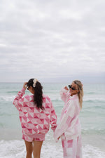 Load image into Gallery viewer, Gemma Patchwork Sweatshirt - Sunkissed Coconut
