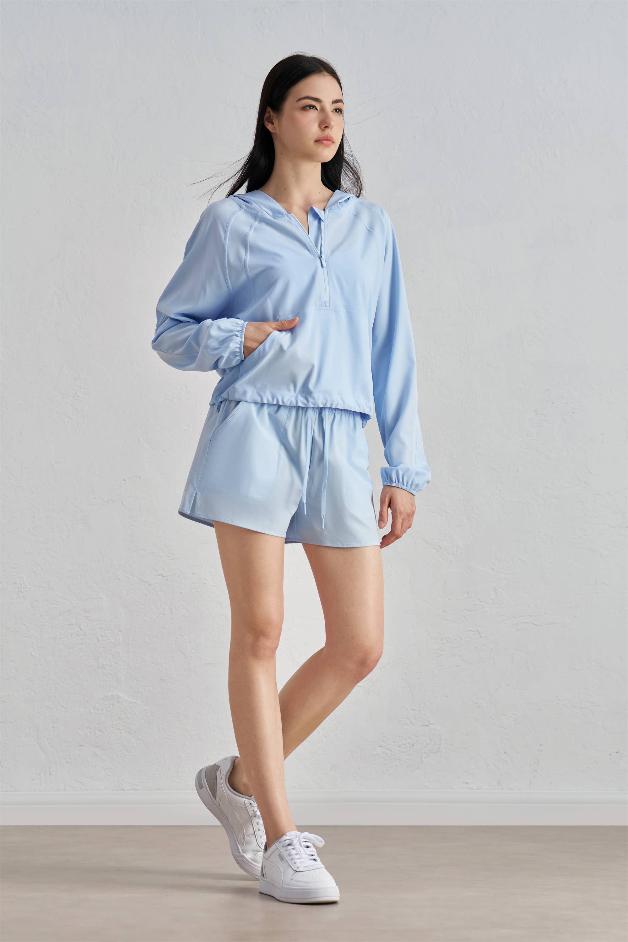 Emory Airplus Active Short - Echo Blue
