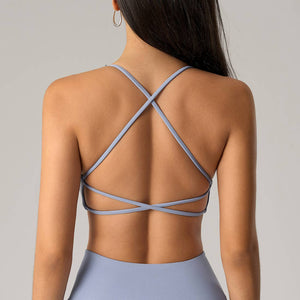 Prue Sports Bra Blue