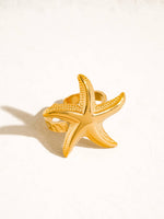 Load image into Gallery viewer, Sunset Starfish Ring
