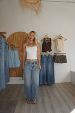Load image into Gallery viewer, Logan Baggy Jean: Hidden Jeans
