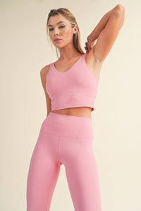 Aligned Performance Tank - Pink