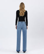 Load image into Gallery viewer, Cuffed Baggy Wide Leg - Medium Dark - Vervet

