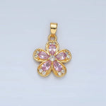 Load image into Gallery viewer, Rosa Flower Charm
