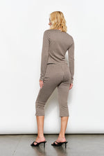 Load image into Gallery viewer, Kylie Gingham Capri Pants
