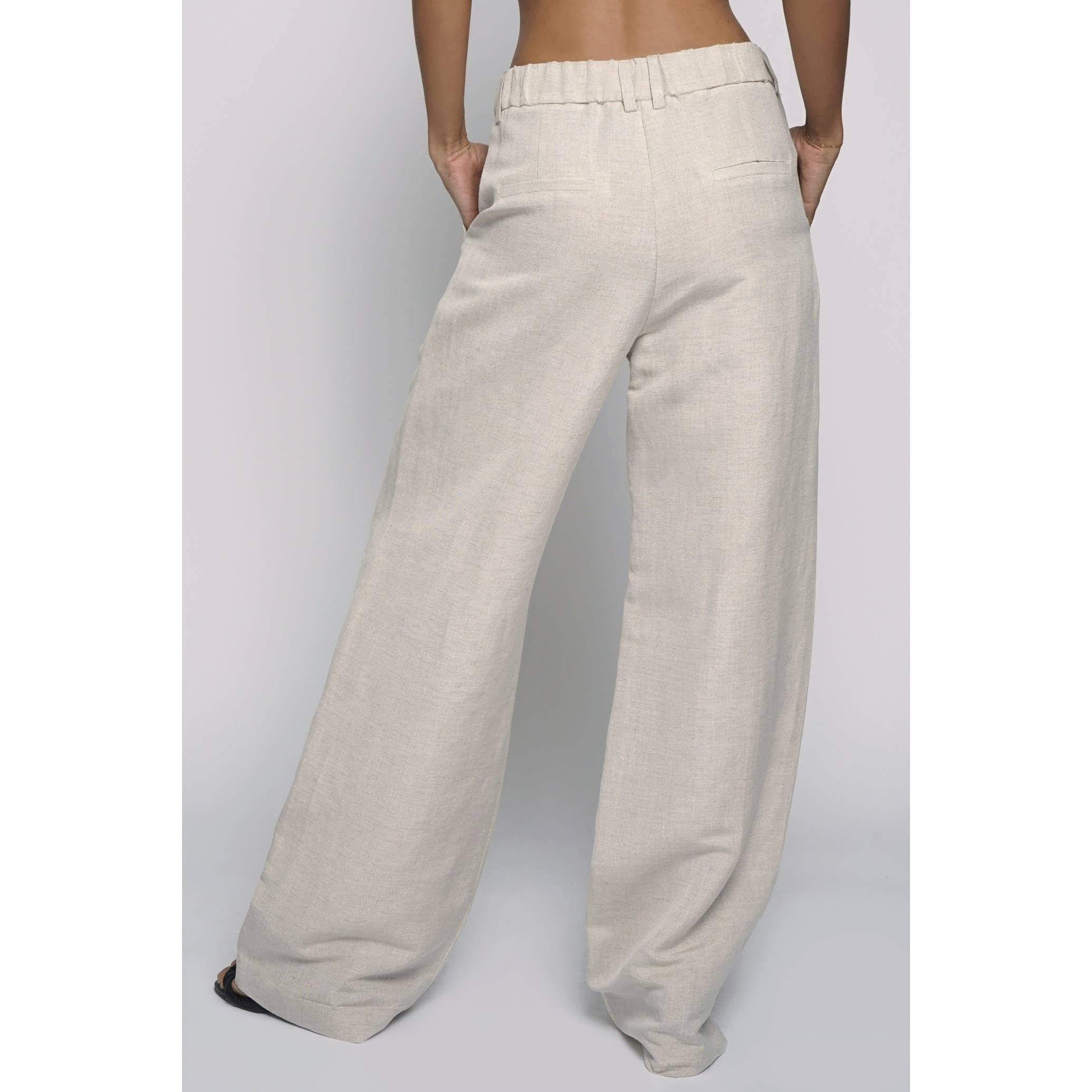 Work Day Pant - Natural