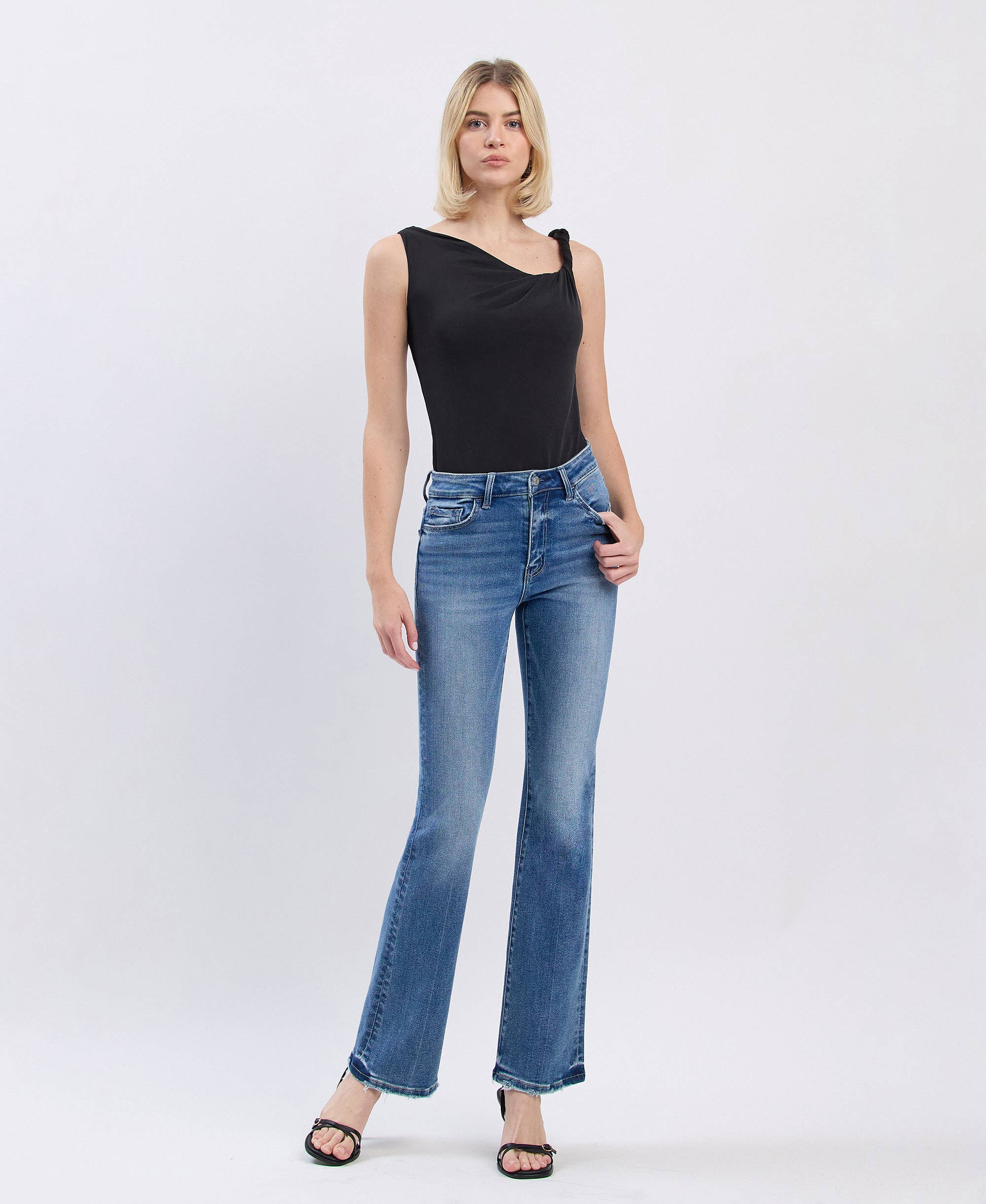 High Rise Bootcut Allison Jean - Vervet