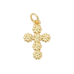 Load image into Gallery viewer, Daisy Cross Charm
