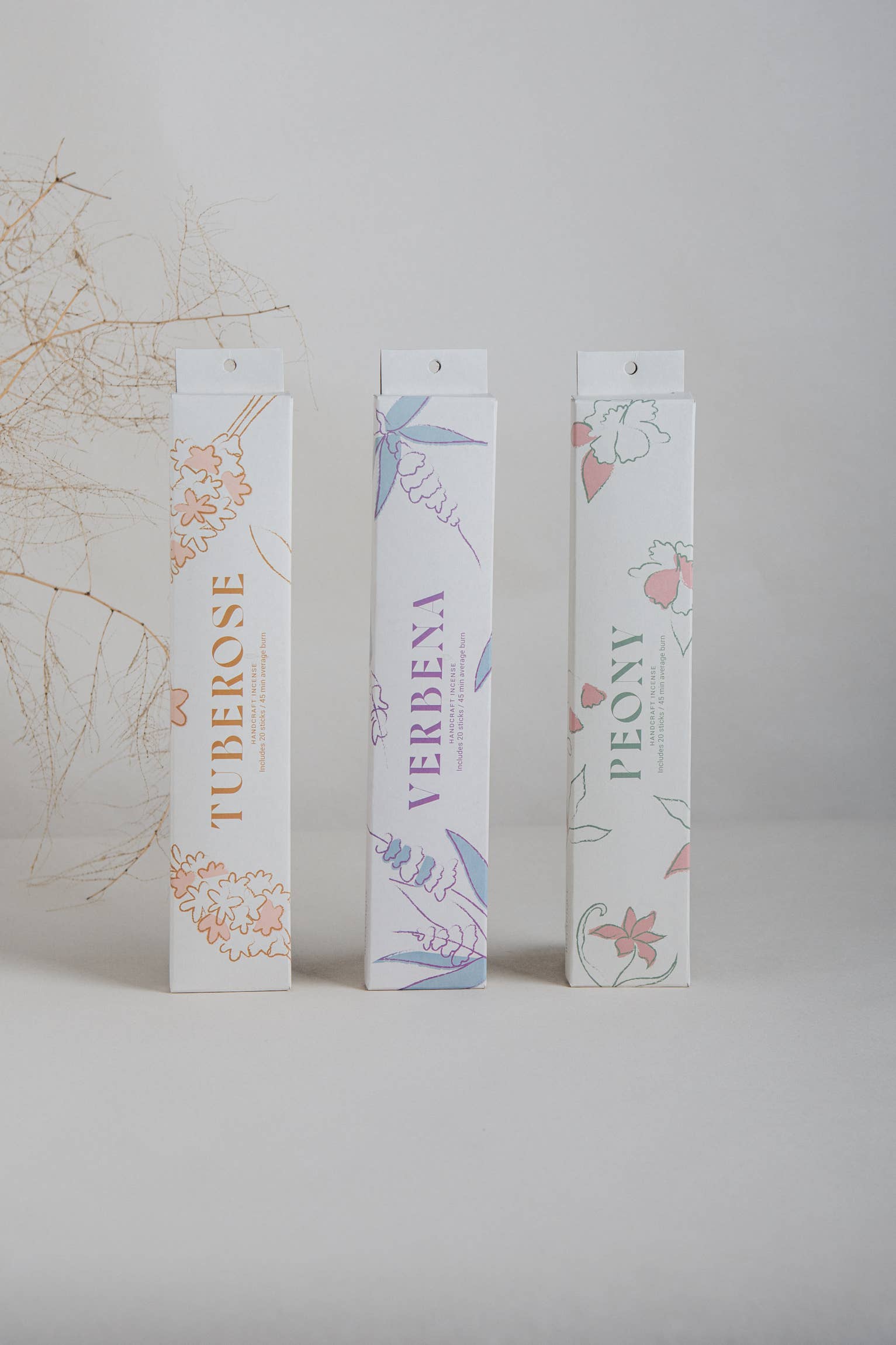 Incense Flower Collection - Peony