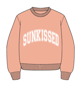 Sherbet Varsity Sunkissedcoconut Sweatshirt