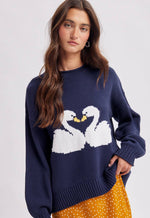 Load image into Gallery viewer, Swan Amour Sweater
