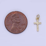Load image into Gallery viewer, Hammered Cross Charm
