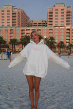 Load image into Gallery viewer, Jennie Quilted Embroidered Hoodie -Sunkissed Coconut
