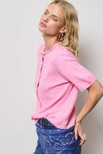 Load image into Gallery viewer, Harbor Cardigan - Pink
