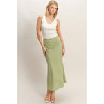 Load image into Gallery viewer, Beach Day Maxi Skirt - Sage
